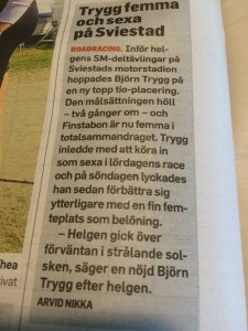 Notis i sporten NT